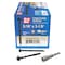 Grip-Rite Lag Screw, 5/16 in, 3-1/8 in, Hex Washer Head Torx Drive, 150 PK GRSSHW516318150 - alternate 1